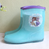 日本外贸原单雨鞋儿童女童宝宝水鞋雨靴防滑小童公主幼儿