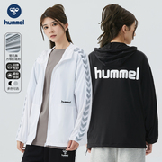 hummel有礼hummel夏日凉感轻薄透气运动防晒upf50+外套