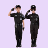 万圣节男童小警服宝宝特警衣服儿童警察小孩全套装备服装少儿军装