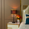 简约现代台灯床头灯卧室创意温馨浪漫水晶轻奢触摸遥控床头柜灯具
