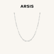 ARSIS自由搭配方框Y字链简约百搭设计感项链女简约小众高级感