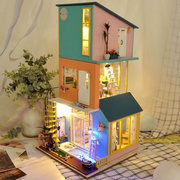 生日礼物diy小屋手工制作建筑别墅拼装玩具创意送女友老婆男朋友