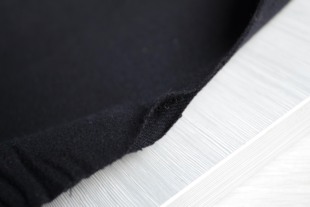 大牌原版意大利进口深宝蓝色，双面羊绒羊毛呢面料，设计大衣套装布料