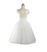 芭蕾半身长裙白色练习裙教学专业纱裙定制出口表演服演出