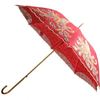 中国红新娘婚庆伞高档刺绣蕾丝，接亲出嫁婚礼，大红色雨伞可定制广告