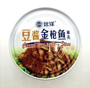 大连远洋海产品 大连特产 远洋185克豆酱金鱼罐头