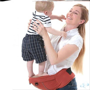 防o型腿抱小孩夏季抱娃睡觉神器外出通用透气款宝宝腰凳背带透。