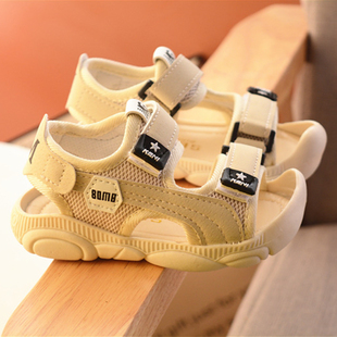 宝宝凉鞋男童鞋1-3岁夏季婴儿，儿童沙滩鞋女童，小童潮鞋子软底鞋一2
