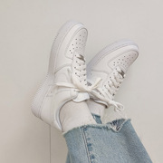 Nike耐克Air Force1女子空军经典纯白色AF1休闲板鞋DD8959 DH2920