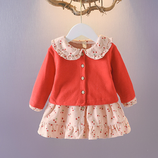 童装新潮款秋装1-2-3岁女童韩版儿童，外套女宝宝，秋季洋气儿童上衣