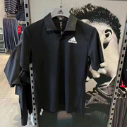 Adidas/阿迪达斯夏季男网球运动短袖翻领T恤休闲POLO衫HC2716