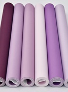 粉紫淡紫浅紫色浪漫紫壁纸无纺布电视背景墙纸家用卧室北欧风现代