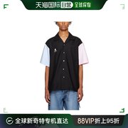 香港直邮mastermindjapan，crystal-cut短袖衬衫mj23e10sh038