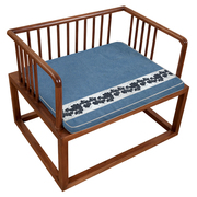 新中式祥云实木沙发垫四季通用红木，坐垫套罩加厚海绵罗汉床坐垫子
