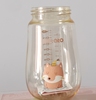 小土豆宽口径奶瓶瓶身配件婴儿，玻璃奶瓶ppsu瓶身，奶瓶盖手柄吸管