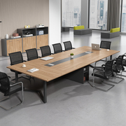 桌椅培训桌长桌组合小型条形，洽谈员工现代办公室，长方形会议桌简约