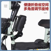 电动车自行车儿童前置座椅宝宝安全座椅可N折叠前置座椅螺丝固定