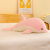 大号海豚玩偶抱枕公仔夹腿陪着床上睡觉布娃娃，粉色毛绒玩具男女生