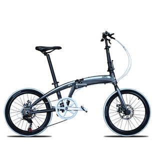 hito品牌20寸折叠自行车超轻便携铝合金变速男女，成人公路车