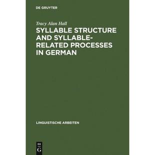 syllablestructureand，syllable-relatedprocessesingerman9783484302761