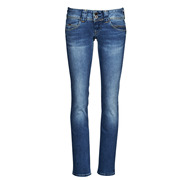 Pepe Jeans女裤牛仔裤蓝色2024春夏休闲薄款低腰长裤英国品牌