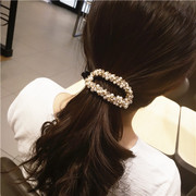 韩国水钻珍珠顶夹发卡发饰，成人女横夹小号，马尾夹百搭发夹头饰