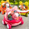 儿童小熊齿轮车玩具宝宝，1一3岁回力惯性小汽车，6个月益智2男孩女孩