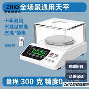 ZHIO珠宝电子称0.001精准实验室电子天平秤0.01/g称克秤高精度电