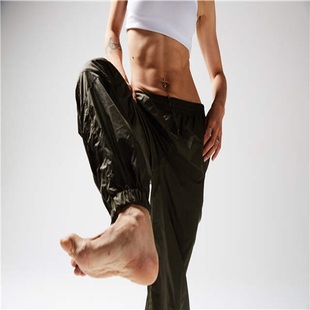 dance系列原创品牌超薄舒适呼吸质感芭蕾运动裤，军绿男女款