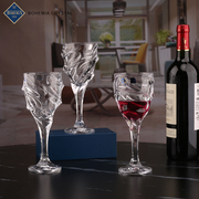 捷克进口水晶玻璃高脚杯高档红酒杯高端葡萄酒杯欧式奢华工艺