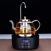 电陶炉上水煮茶壶家用耐高温功夫，烧水泡茶具，煮茶器带抽水套装自动