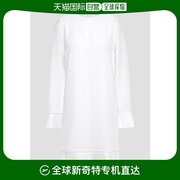 香港直邮潮奢 VICTORIA BECKHAM 女士 褶裥卡迪迷你连衣裙 DRVV68