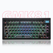 GMK81三模热插拔机械键盘套件gasket蓝牙麻将音静音屏幕DIY客制化