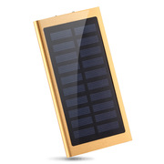 超薄太阳能充电宝5000毫安大容量移动电源户外通用订定制logo