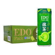 香港品牌EDO pack抹茶奶茶饮料310ml*24罐装整箱休闲饮品