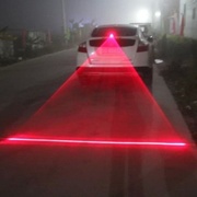 山地车激光尾灯自行车灯后尾灯LED警示灯夜骑行装备公路车通用灯