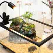 yee超白乌龟缸玻璃客厅家用小型别墅鱼缸生态造景桌面专用养龟缸