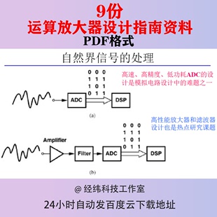 运算放大器设计资料集成电路指南应用稳定性分析TI运放CMOS模拟