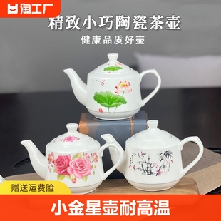 晟雅利陶瓷小茶壶耐高温两人，用泡茶壶办公室小容量，过滤茶水壶