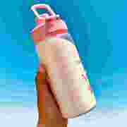 玻璃刻度喝牛奶的杯子有毫升女瓶计量大人带吸管冲奶瓶高硼硅水杯