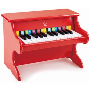 Hape25键木质小钢琴机械小钢琴3-6岁男女小孩可弹奏家用益智玩具