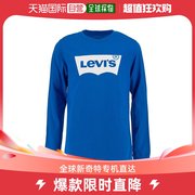 香港直邮潮奢levi's李维斯(李维斯)女童蝙蝠，袖长袖t恤童装