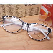 韩国眼镜架超轻豹纹眼镜框男女，款眼睛框大框，非主流2012韩版潮