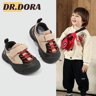 DR.DORA朵拉博士春秋季登山鞋男宝宝鞋子软底休闲婴儿学步小童女