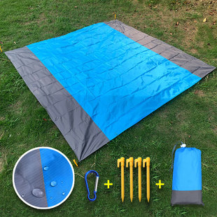 户外露营用品地垫便携春游防潮垫，帐篷野餐垫装备防水野外布毯垫子