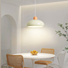 法式奶油风餐厅灯，2023现代简约家用餐桌饭厅，吧台一字长条吊灯