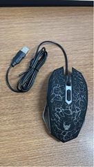 发光发光黑色USB游戏竞技鼠标