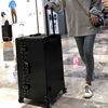 超大行李箱男大容量拉杆箱，女学生铝框密码皮箱子，特大号旅行箱60寸