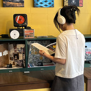 蓝牙耳机无线xiberia羽，音乐anc主动降噪头戴式电脑耳麦游戏dm01s