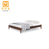 日式全实木榻榻米床1.5米1.8米无床头床现代简约卧室橡木蜡油